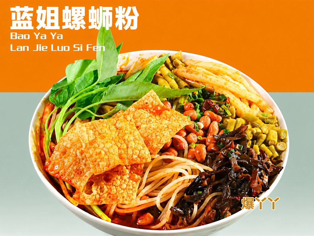 蓝姐螺蛳粉招牌原味螺蛳粉